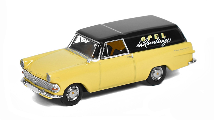 Opel P2 Box Wagon Der Zuverlässige 1:87 - Brekina