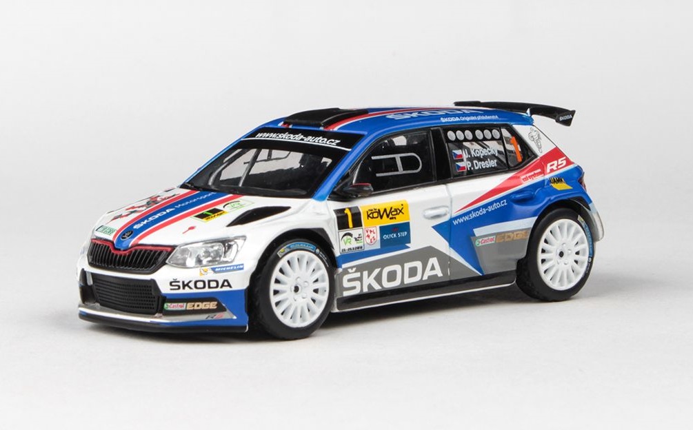 Škoda Fabia III R5 (2015) 1:43 - Kowax Valašská Rally ValMez 2018 #1 - Abrex