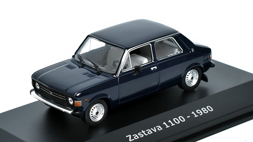 Zastava 1100 1980 1:43 - Hachette časopis s modelem