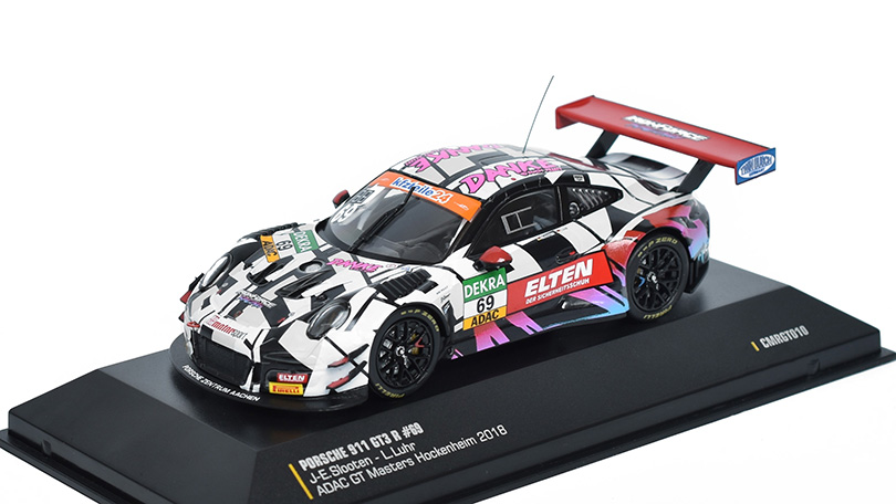 Porsche 911 GT3 R #69 ADAC GT Masters Nurburgring 2018 - 1:43 IXOModels