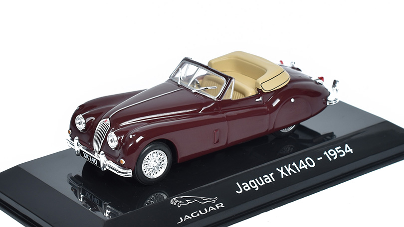 Jaguar XK140 1954 1:43 - Altaya časopis s modelem