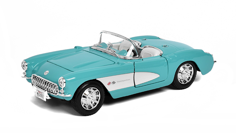 Chevrolet Corvette Spider 1957 1:24 - Maisto 