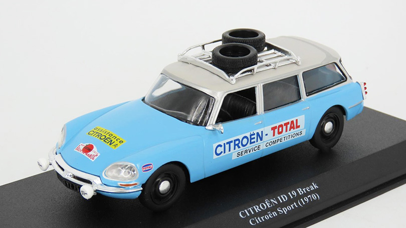 Citroen ID 19 Break Citroen Sport 1970 1:43 - časopis s modelem