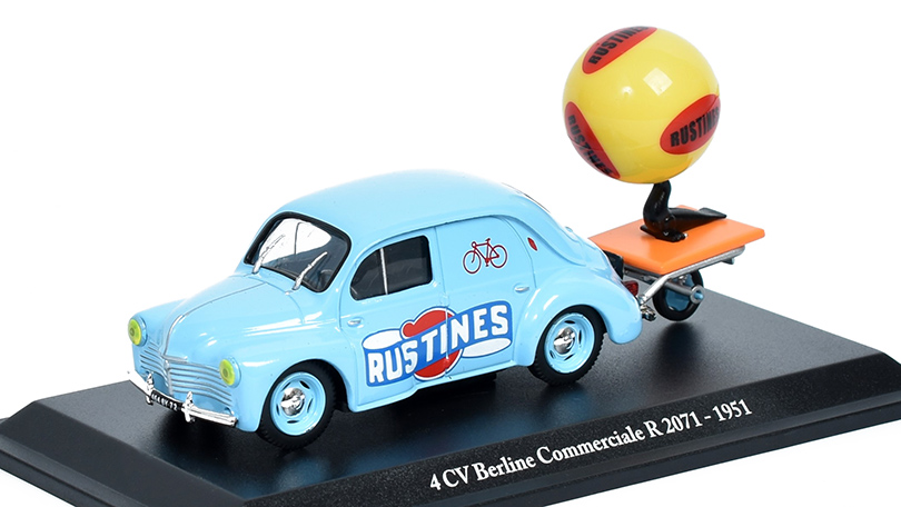 Renault 4CV Berline Commerciale R 2071 1951 - 1:43 časopis s modelem