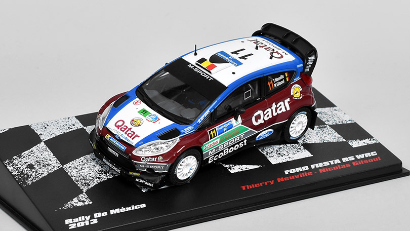 Ford Fiesta RS WRC #11 1:43 DeAgostini Rallye závodní auta časopis s modelem #21