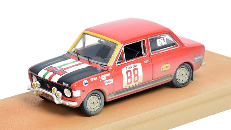 Fiat 128 #88 Rally Elba 1972 Santacroce/Versi 1:43 - Rio Models