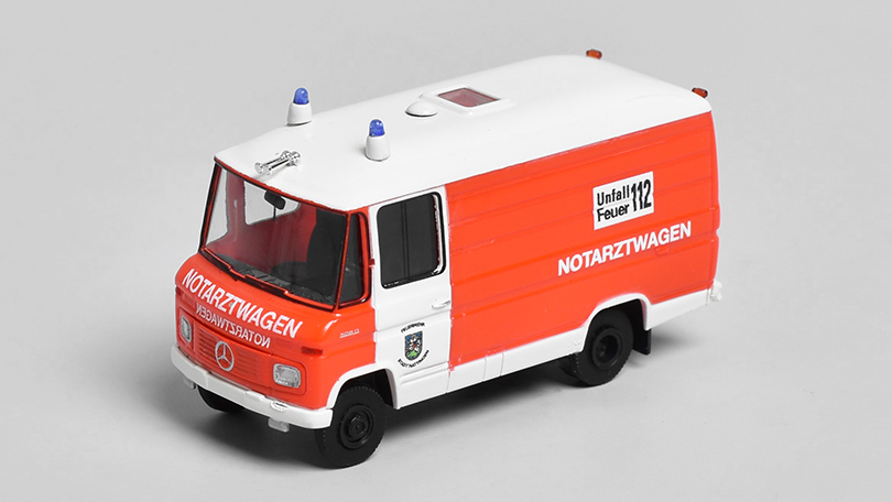 Mercedes L 508 RTW Hasiči Hattingen 1:87 - Brekina