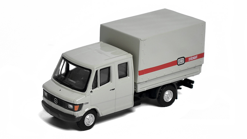 Mercedes L 307D DoKa 1988 Deutsche Bundesbahn 1:87 - Brekina