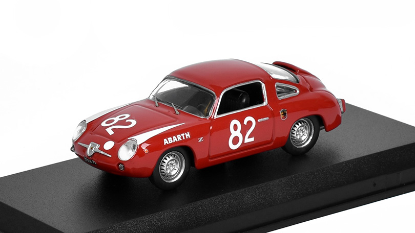 Fiat Abarth 850 Zagato #82 500Km. Nurburgring 1960 1:43 - Best Model