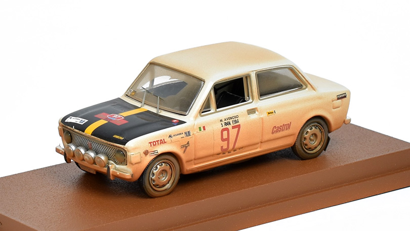 Fiat 128 Rally dell'Isola D'Elba 1972 Avenoso/Dinunzio 1:43 - Rio Models