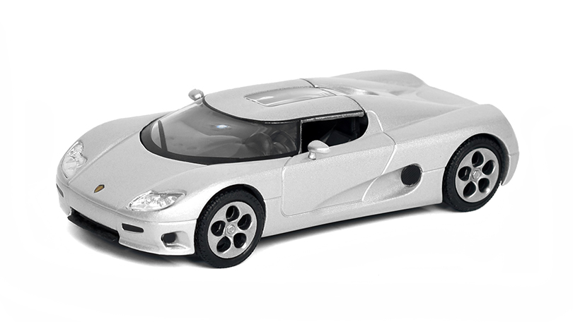 Koenigsegg CC 8S 1:43 - Superauta DeAgostini časopis s modelem