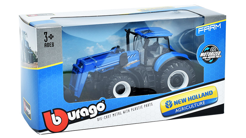 New Holland T7.315 Traktor s nakladačem 1:50 - Bburago