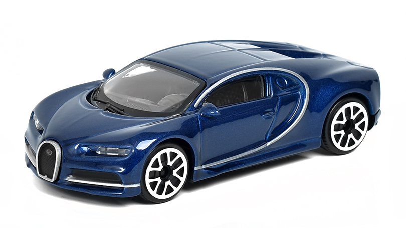 Bugatti Chiron 2016 modrá 1:43 - Bburago