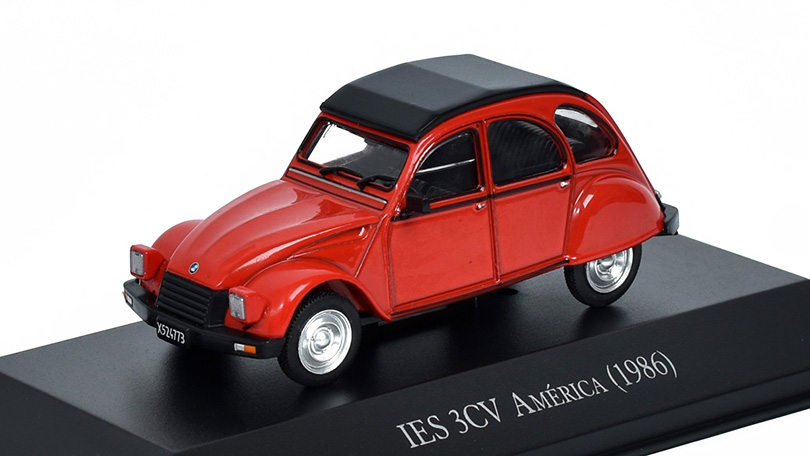 Citroen IES 3CV America 1986 1:43 - časopis s modelem