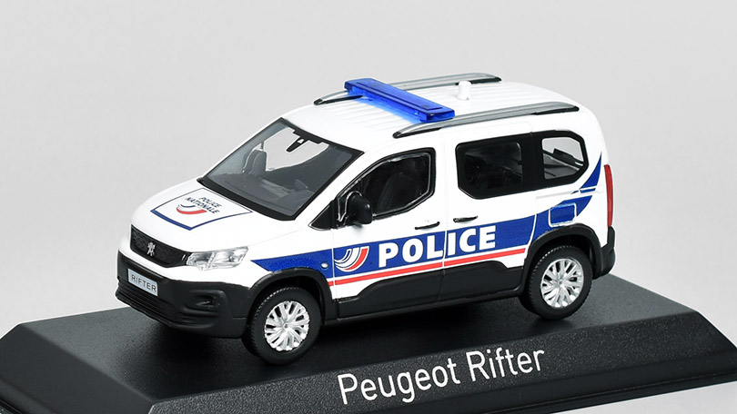 Peugeot Rifter Městská Policie 2019 1:43 - NOREV 