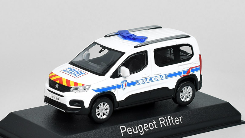 Peugeot Rifter Městská Policie 2019 1:43 - NOREV 