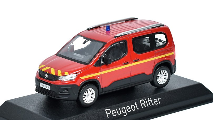 Peugeot Rifter 2019 Hasiči 1:43 - NOREV 