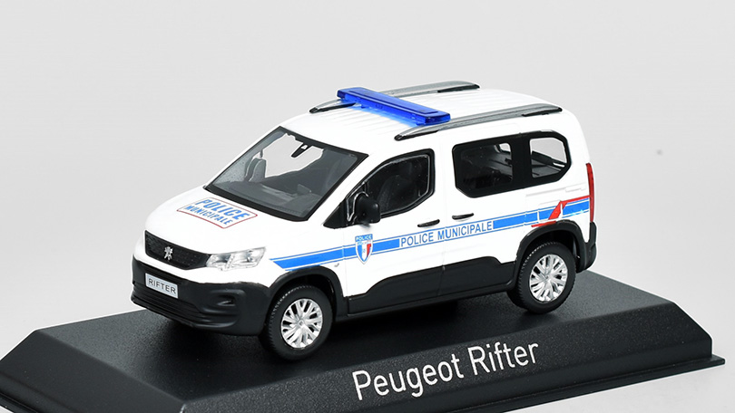 Peugeot Rifter Městská Policie 2019 1:43 - NOREV 