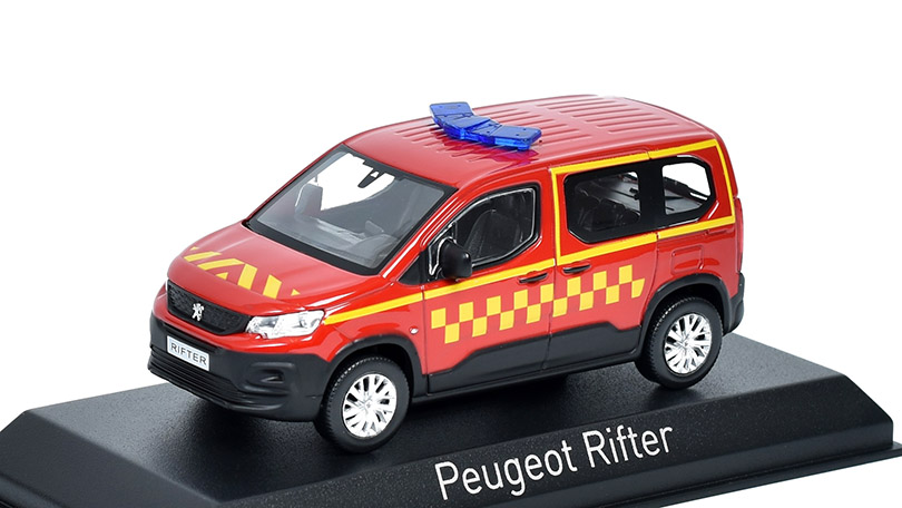 Peugeot Rifter 2019 Hasiči 1:43 - NOREV 