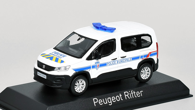 Peugeot Rifter Městská Policie 2019 1:43 - NOREV 