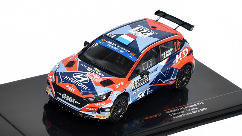 Hyundai i20 N Rally2 #28 Rally Monte-Carlo 2022 Munster/Louka 1:43 - IXO Models