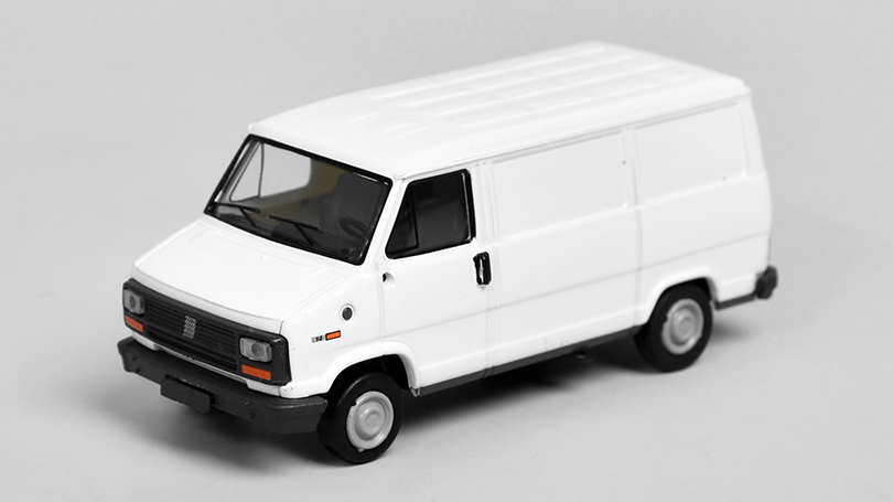 Fiat Ducato Dodávka 1:87 - Brekina