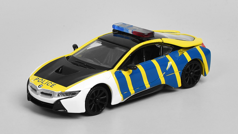 BMW i8 Coupe 2018 Policie 1:43 - MOTORMAX