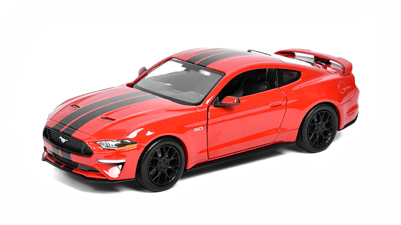 Ford Mustang GT 2018 červená 1:24 - MOTORMAX 