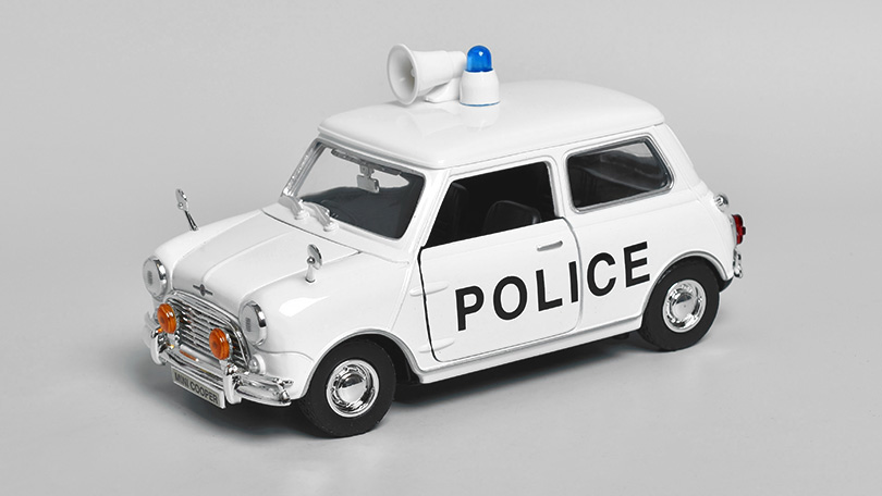 Mini Cooper 1961 Policie 1:18 - MOTORMAX