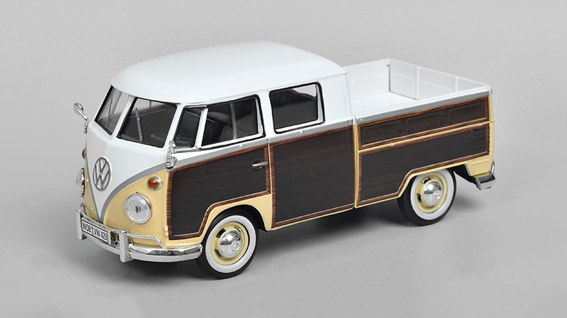 Volkswagen Type 2 T1 Pick up Surfboard 1:24 - MOTORMAX 