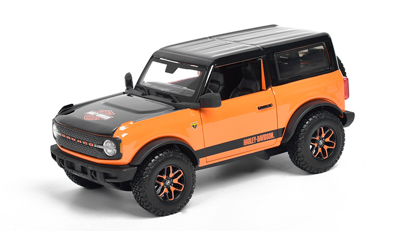 Ford Bronco Badlands 2021 Custom Harley Davidson 1:24 - Maisto 