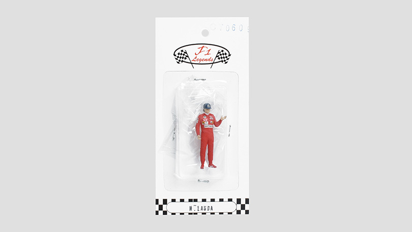 Figurka Niky Lauda v čepici - F1 Legends 1:43 - Minichamps