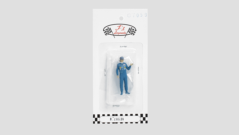 Figurka Niky Lauda v čepici - F1 Legends 1:43 - Minichamps