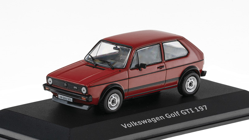 Volkswagen Golf GTI 1976 1:43 - Hachette časopis s modelem