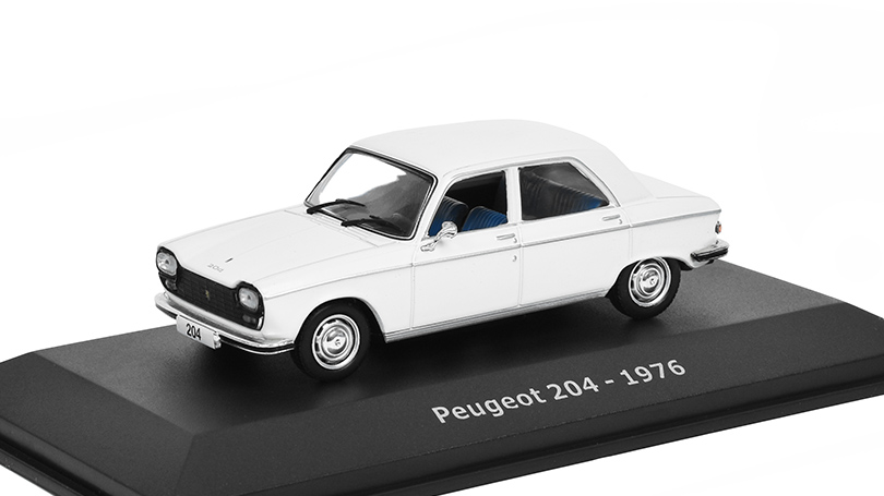 Peugeot 204 1976 1:43 - Hachette časopis s modelem