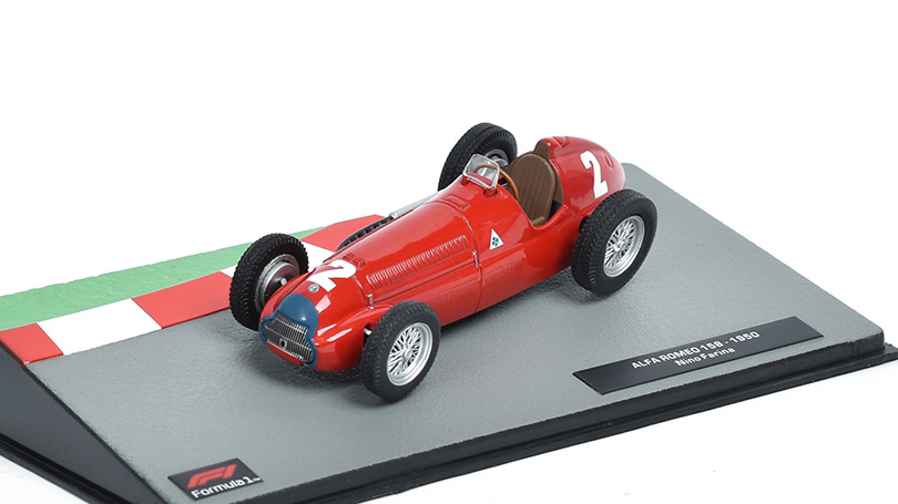 Alfa Romeo 158 #2 1950 Nino Farina - 1:43 Formula 1 Cars časopis s modelem