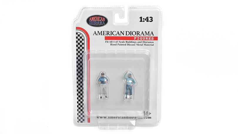 Sada figurek 2 ks 1:43 - Racing Legend 50s - American Diorama