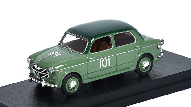 Fiat 1100 TV Mille Miglia 1954 Alquanti/Caporali 1:43 - Rio Models