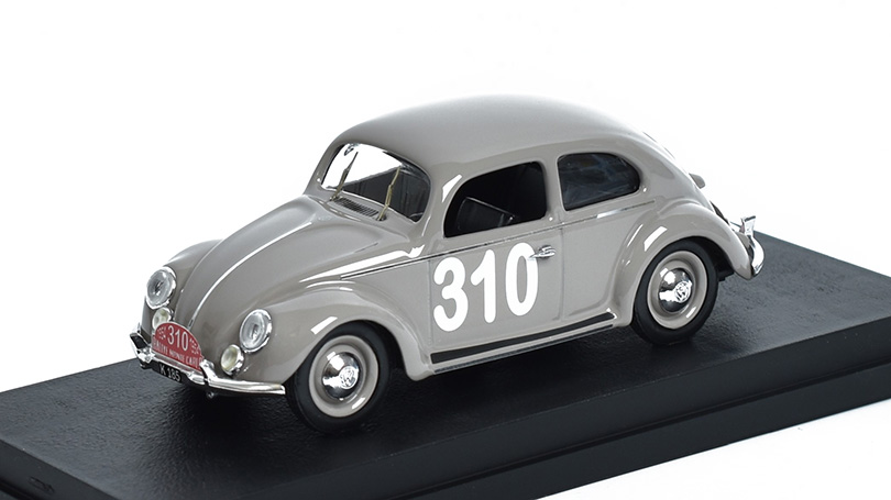 Volkswagen Beetle #310 Rally Monte-Carlo 1954 Mourier/Ramsing 1:43 - Rio Models