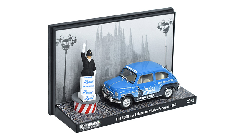 Fiat 600D Baci Perugina 1960 1:43 - Brumm