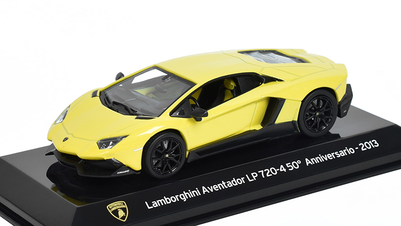 Lamborghini Aventador LP720-4 50 Anniversario 2013 1:43 Altaya časopis s modelem