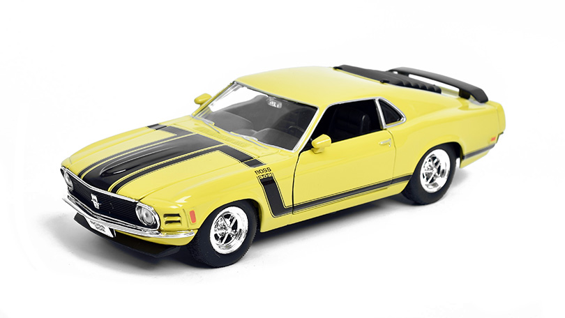 Ford Mustang Boss 302 1970 1:24 - Welly