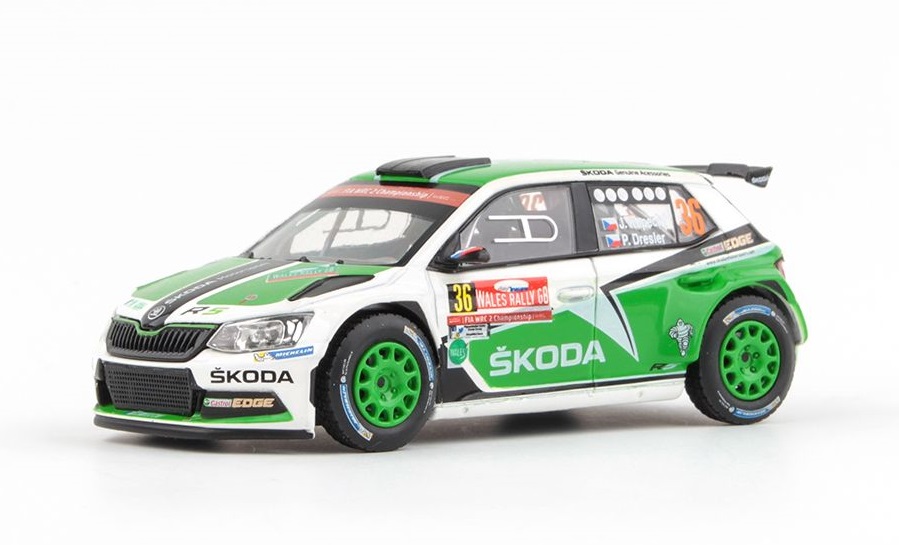 Škoda Fabia III R5 (2015) 1:43 - Dayinsure Wales Rally GB 2016 - Abrex