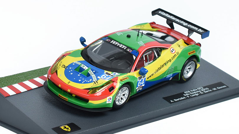 Ferrari 458 Italia GT3 #64 24h Daytona 2015 1:43 - SpecialC časopis s modelem