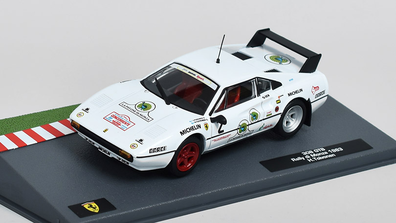 Ferrari 308 GTB #2 Rally di Monza 1983 1:43 - SpecialC časopis s modelem