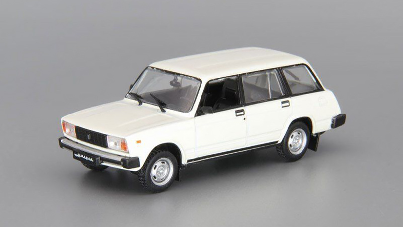 VAZ 2104 LADA-2104 combi Žiguli 1:43 -  Kultovní auta SSSR časopis s modelem #43