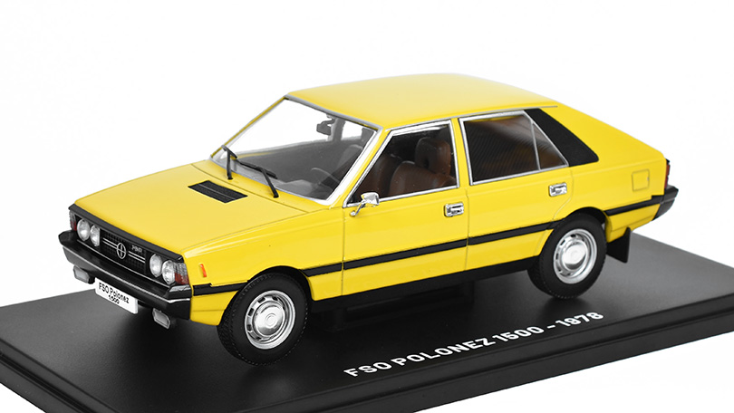 FSO Polonez 1500 1978 1:24 - časopis Nezapomenutelné auta #35 s modelem