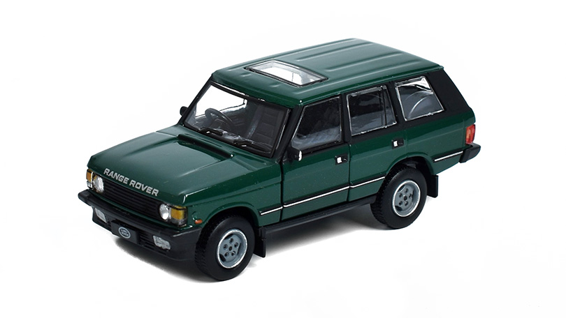 Land Rover Range Rover Classic LSE 1992 RHD tmavě zelený 1:64 - BM Creations