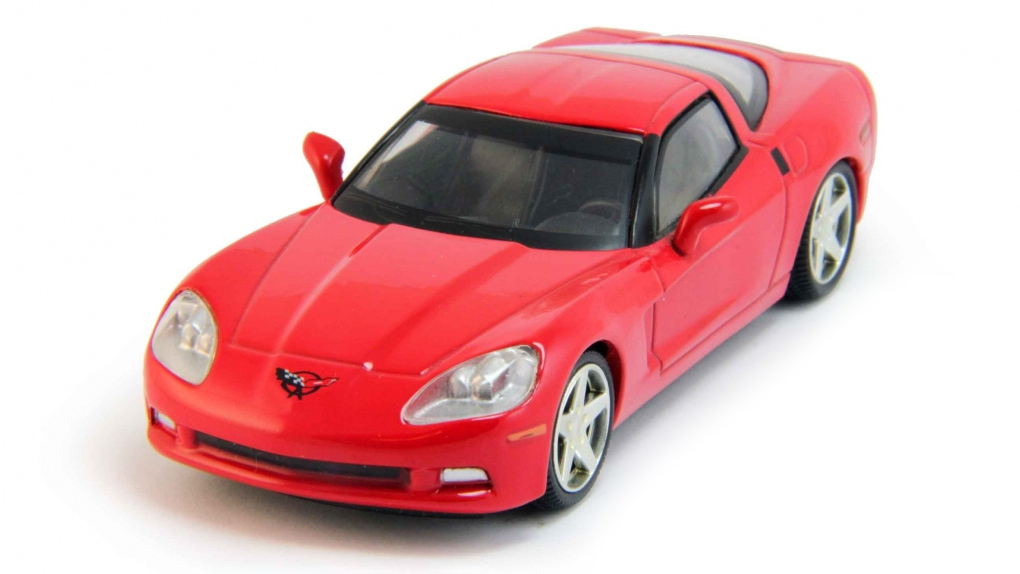 Chevrolet Corvette Z51 coupe 1:43 - Superauta DeAgostini časopis s modelem #6