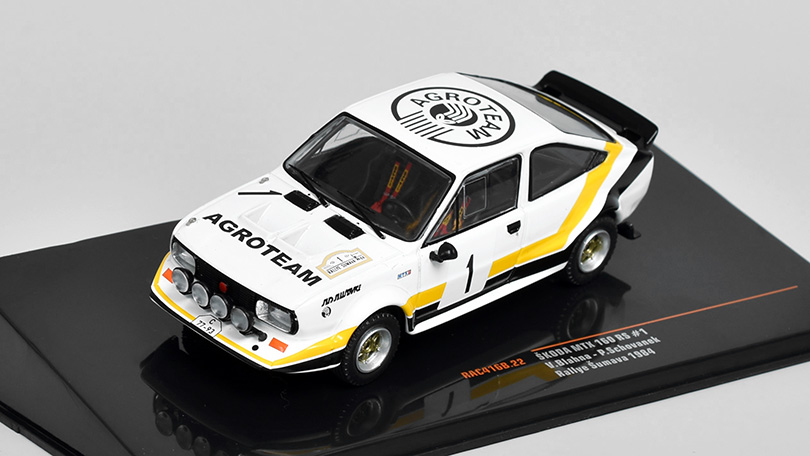 Škoda MTX 160 RS #1 Rallye Šumava 1984 Blahna/Schovanek 1:43 - IXO Models